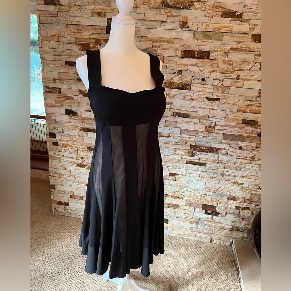 Black vintage inspired MAGGY LONDON dress SIZE 10